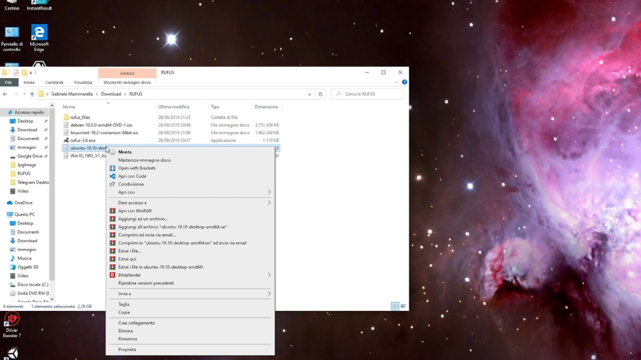 Windows 7 - 8 - 8.1 - 10  Come Masterizzare Immagine ISO su CD o DVD