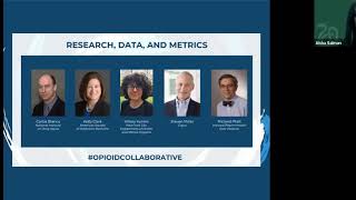 Research, Data, and Metrics - Opioid Collaborative Virtual Symposium Nov 2020