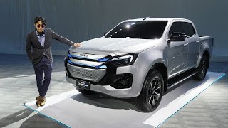 มาแล้ว!! กระบะไฟฟ้า ยลโฉม ISUZU D-Max EV Concept ที่แรก