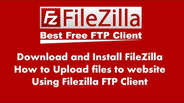 Upload files through FTP using FIlezilla