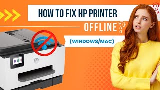 How to Fix Hp Printer Offline (Windows/ Mac)?