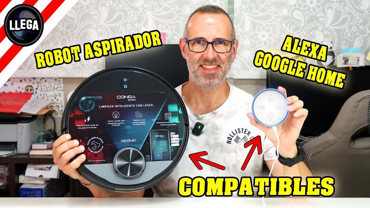 Cecotec Conga 3490 Elite | Para Tu Casa Inteligente - YouTube