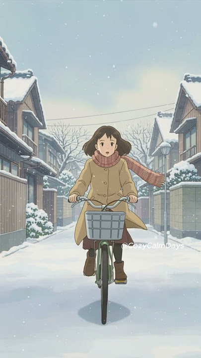 Tokyo Winter Morning | 7-Eleven Breakfast | Cozy Anime Vibes