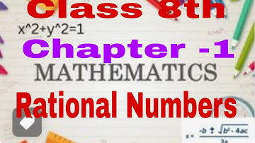 CLASS 8 MATHS Q 1 Ex 1.2 CHAPTER 1 RATIONAL NUMBERS| NCERT Solutions Chapter 1 Ex 1.2 | CBSE Maths 8