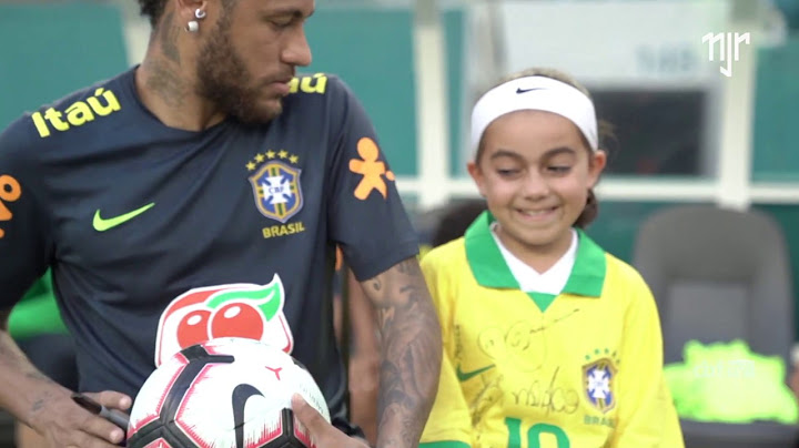 Fã ganha presente de aniversário e conhece Neymar Jr