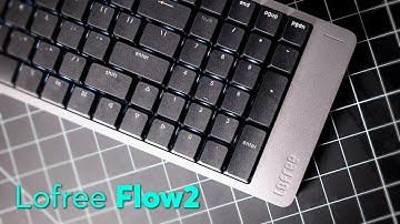 Lofree Flow2 Sound Test – Aluminum Low-Profile Keyboard!