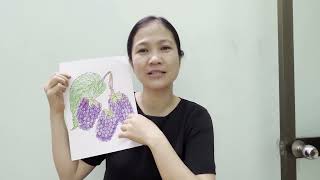 Hand-colored by me! Instructions for coloring ripe mulberry clusters by Cậu Vàng Làm Memes 23,252 views 2 weeks ago 5 minutes, 39 seconds