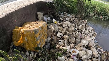 Prevent to Big Cleaning Plastic Dirty Unclog Culvert Drain Avoid Water Pollution