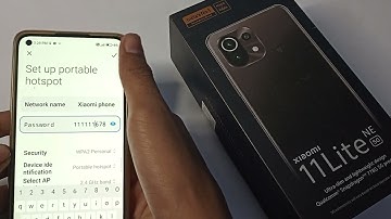 Portable hotspot kaise set up kare xiaomi 11 lite Ne 5g me | how to use hotspot