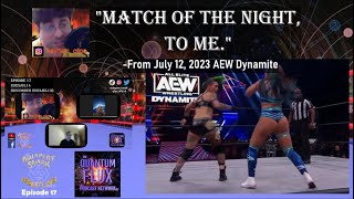 Ruby Soho v Skye Blue Owen Hart Cup SemiFinal from July 12, 2023 AEW Dynamite [REVIEW]