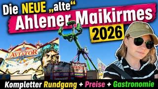 Ahlener Maikirmes 2026 / Neuer alter Platz / Ahlen / Kirmes / Parken / Vlog / Gastro / Fahrgeschäfte