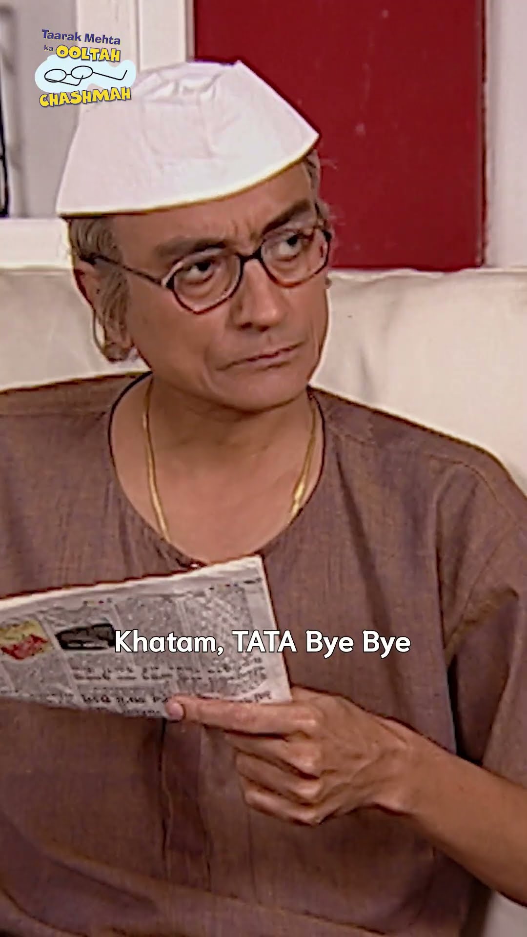 Khatam, TATA Bye Bye!#tmkoc #trending #shorts #funnyvideo #comedy #funnyshorts