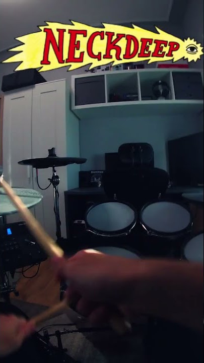 Neck Deep - December (Drum Cover) #shorts #drums #gopro