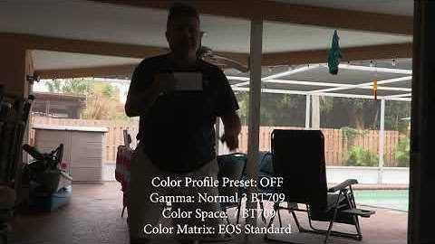 Canon C300 MII Color Profiles Color Test