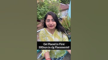 Crack College Placement in 30Days🔴😳