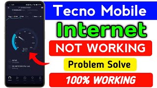 Tecno Mobile Data On But Internet Not Working | How To Fix Mobile Data Not Working Problem In Tecno