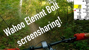 Hidden Feature!!!  Wahoo Bolt Screen Recording!