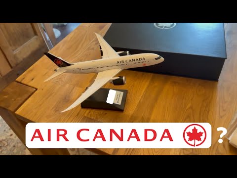 Air Canada Sent Me A Model Plane?