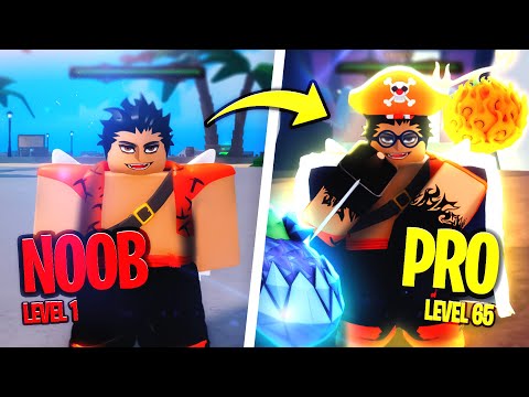 (CODE) Going From NOOB To PRO In New Roblox LEGACY PIECE (1-65)
