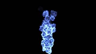 Lightwave 3D 2020 - Hypervoxels Campfire Blue 01