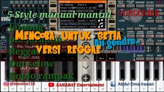 Mencoba untuk setia Reggae version