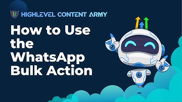 How to Use the WhatsApp Bulk Action