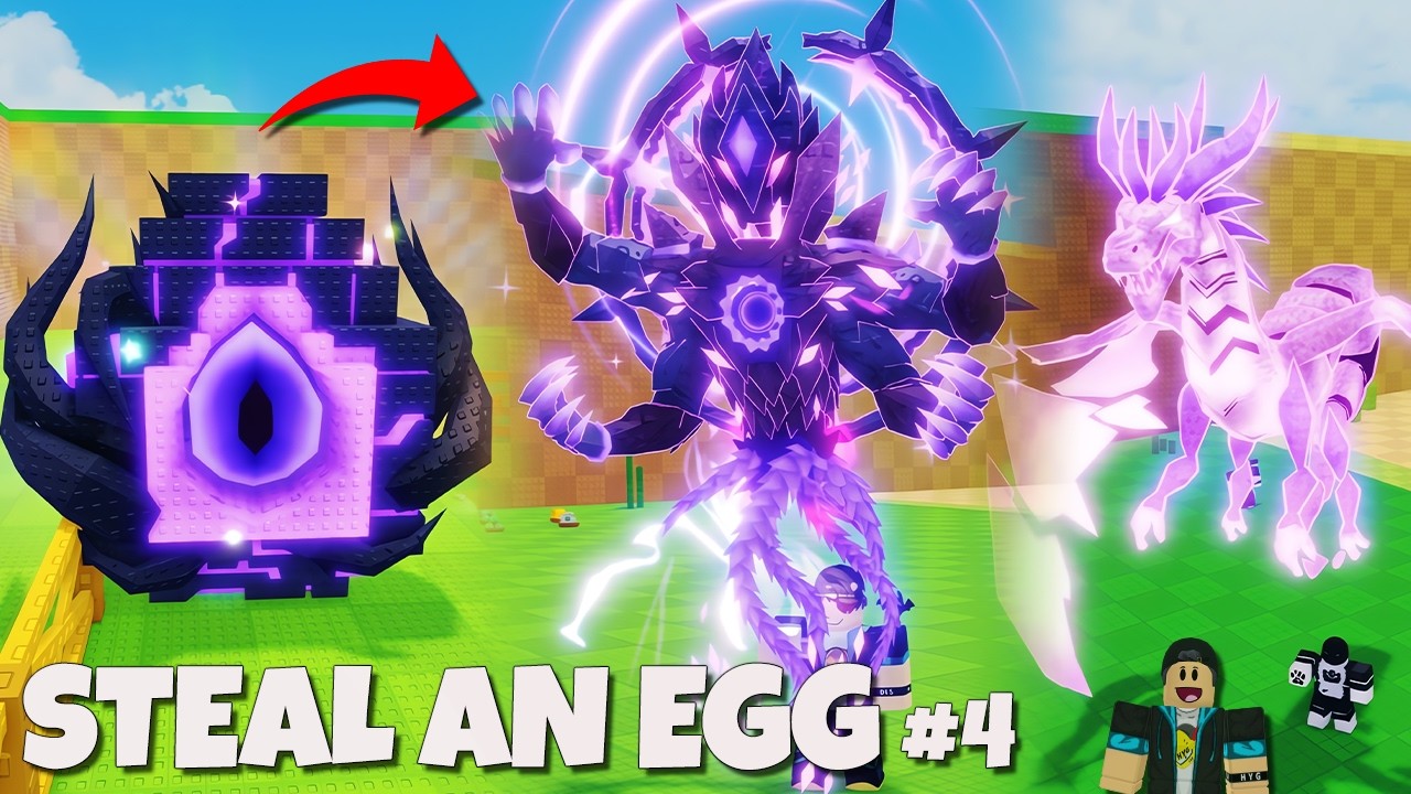 EDAN!! Update RIFT Boss Super Keren & Telur Divine Terbaru 🥚🐉🌌 | Steal an Egg Indonesia