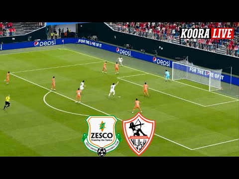 بث مباشر مباراة الزمالك ضد زيسكو اليوم كاس الكونفدرالية الافريقية  