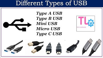 USB types : Various types of USB ( USB Type A, B,C)  and  their differences