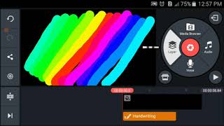 How to editing Text YOUTUBE NAME (Rainbow) used Kinemaster