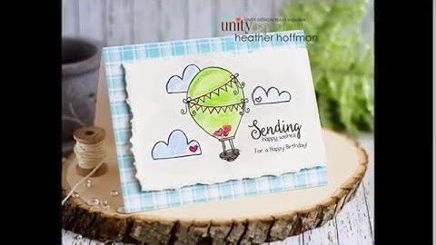 Unity Stamp Quick Tip - Copic Colorless Blender with Watercolors