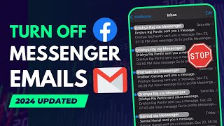 How to stop receiving emails from messenger | Stop messenger notifications in email [Updated & Easy] screenshot 5