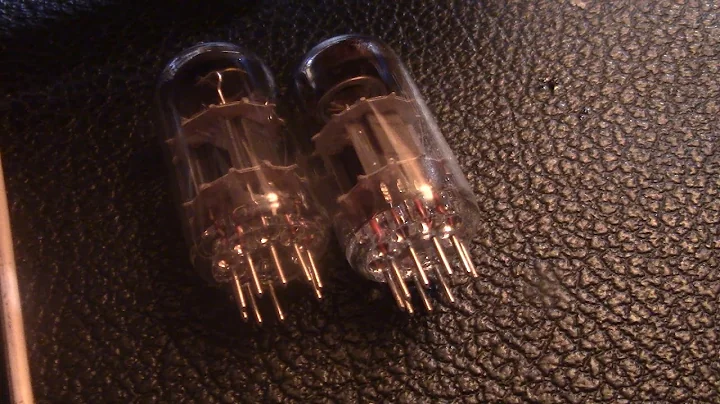 The differences in 2 12AX7 TUNG SOL REISSUE vacuum tubes sound test & review