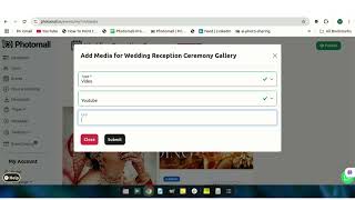 How to add gallery Videos in Photomall | Photomall