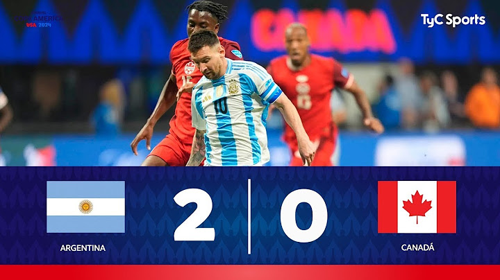 Argentina vs Canada 2-0 | All Goals & Highlights | Copa America 2024 Highlights | Latest Matches |