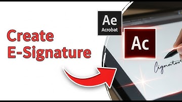 How To Create E-Signature In Adobe Acrobat Tutorial22