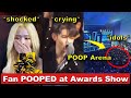 Fan pooped at hanteo music awards 2024  preplanned poop event  idols and audience traumatized