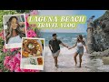 TRAVEL VLOG: I DESTROYED My Camera At Laguna Beach, Urth Cafe & Spending Our Last Day With Family!