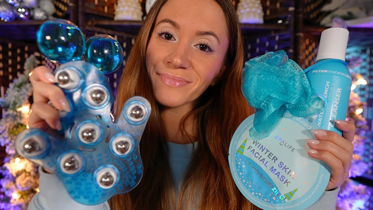1 Hour ASMR Winter Spa & Skincare ❄️ Personal Attention, Pampering, Face Massage