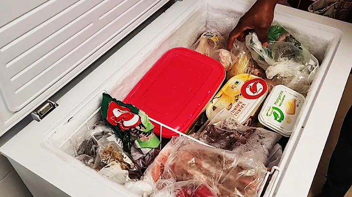 How to Clean a Deep Freezer in 5 minutes Super fast | Flo Chinyere