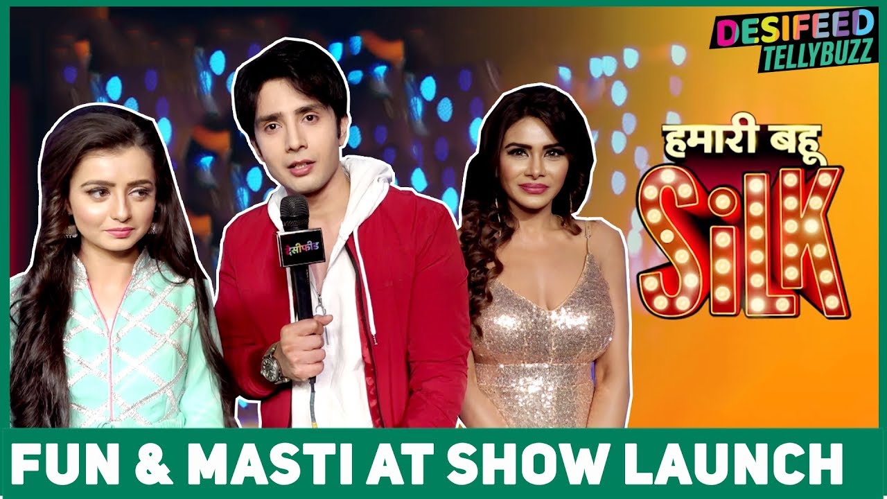 Chahat Panday, Zaan Khan & Reeva Chaudhary Reveal Their Characters In Hamari Bahu Silk| Show Launch