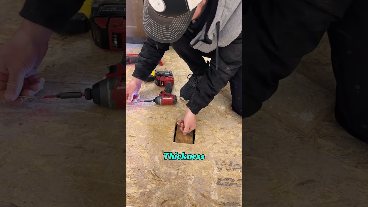 Most Homeowners Have Never Seen This Subfloor Hack#SubfloorRepair