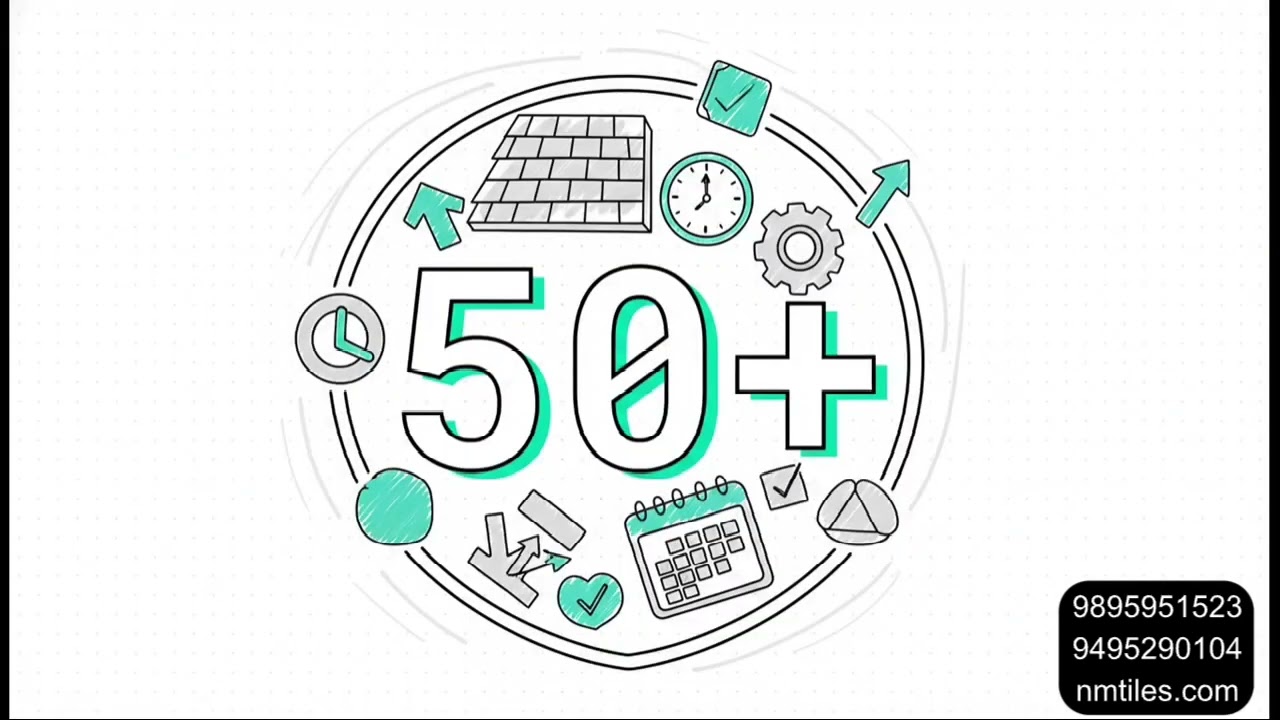 Leak Proof Stone Coated Metal Roof Tiles | 2.95kg Lightweight | Kerala Best Roofing 2026