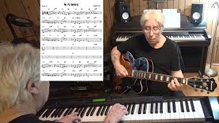Si tu savais ( TvdH ) - Jazz guitar & piano cover ( George Ulmer )