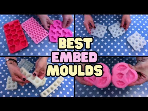 Best Moulds for Embeds: A Review and Demo of Soap Embed Moulds for you