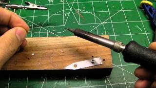 How to make a SMD LED Jig for model making