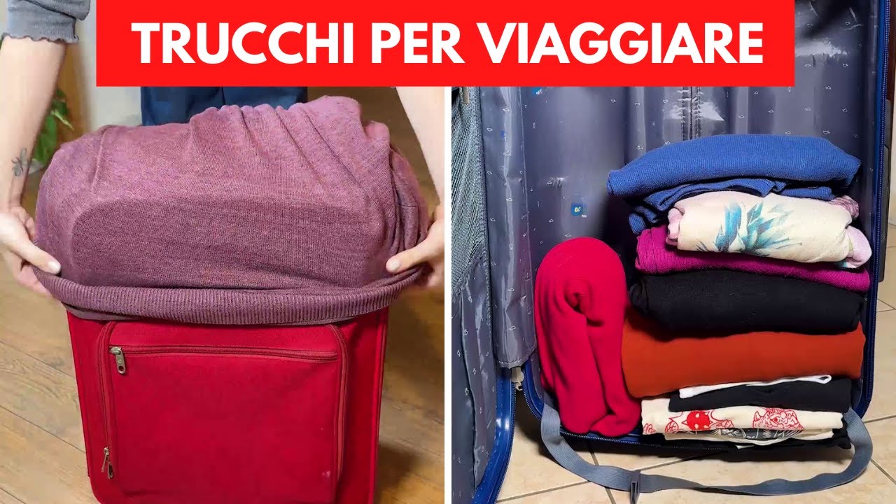 Tutti i TRUCCHI di cui far tesoro quando VIAGGI