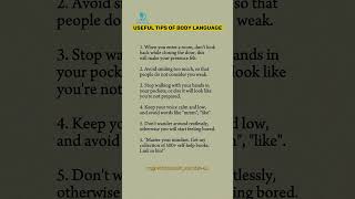 Useful tips of body language..| PSYCHOLOGY_QUOTES #trick #viral #psychologyfacts #shorts #motivation
