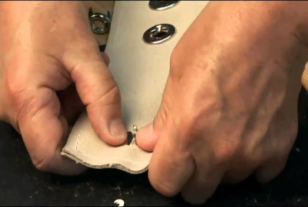 Common Sense Fastener 2 Prong Stud Knife Installation Video YouTube