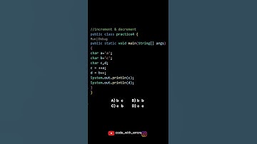 Java program based on increment and decrement operation #coding #java #javaprogramming